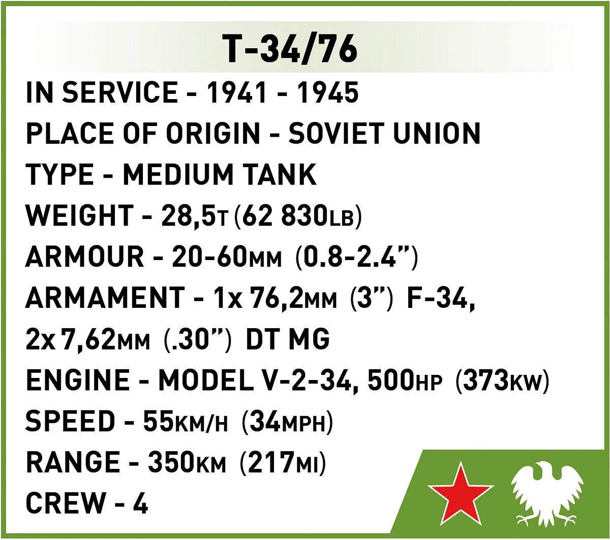 T-34/76 mod. 1941/42