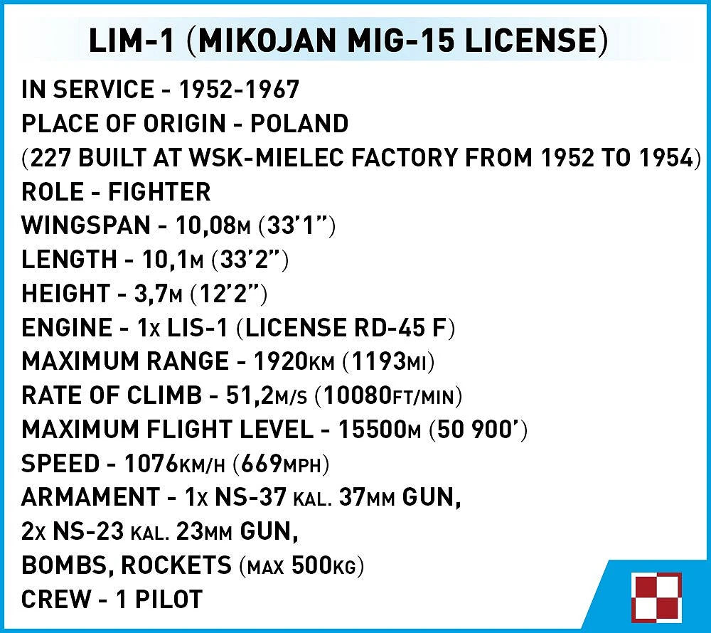 Lim-1 Polish Air Force 1952
