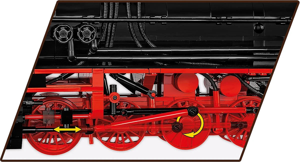 DR BR 52 Steam Locomotive & Railway Semaphore