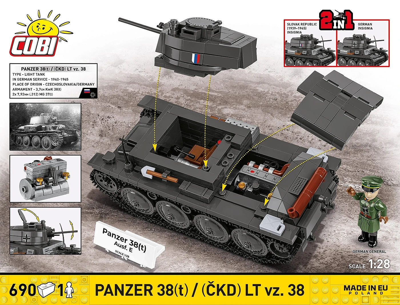 Panzer 38(t) Ausf.E / (ČKD) LT vz.38