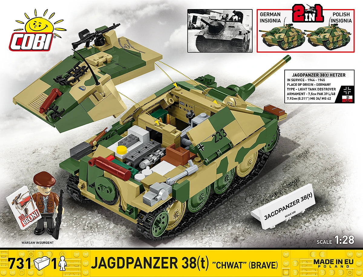 Jagdpanzer 38(t) "Chwat" (Brave)