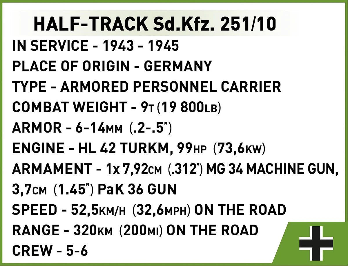Half-Track Sd.Kfz. 251/10