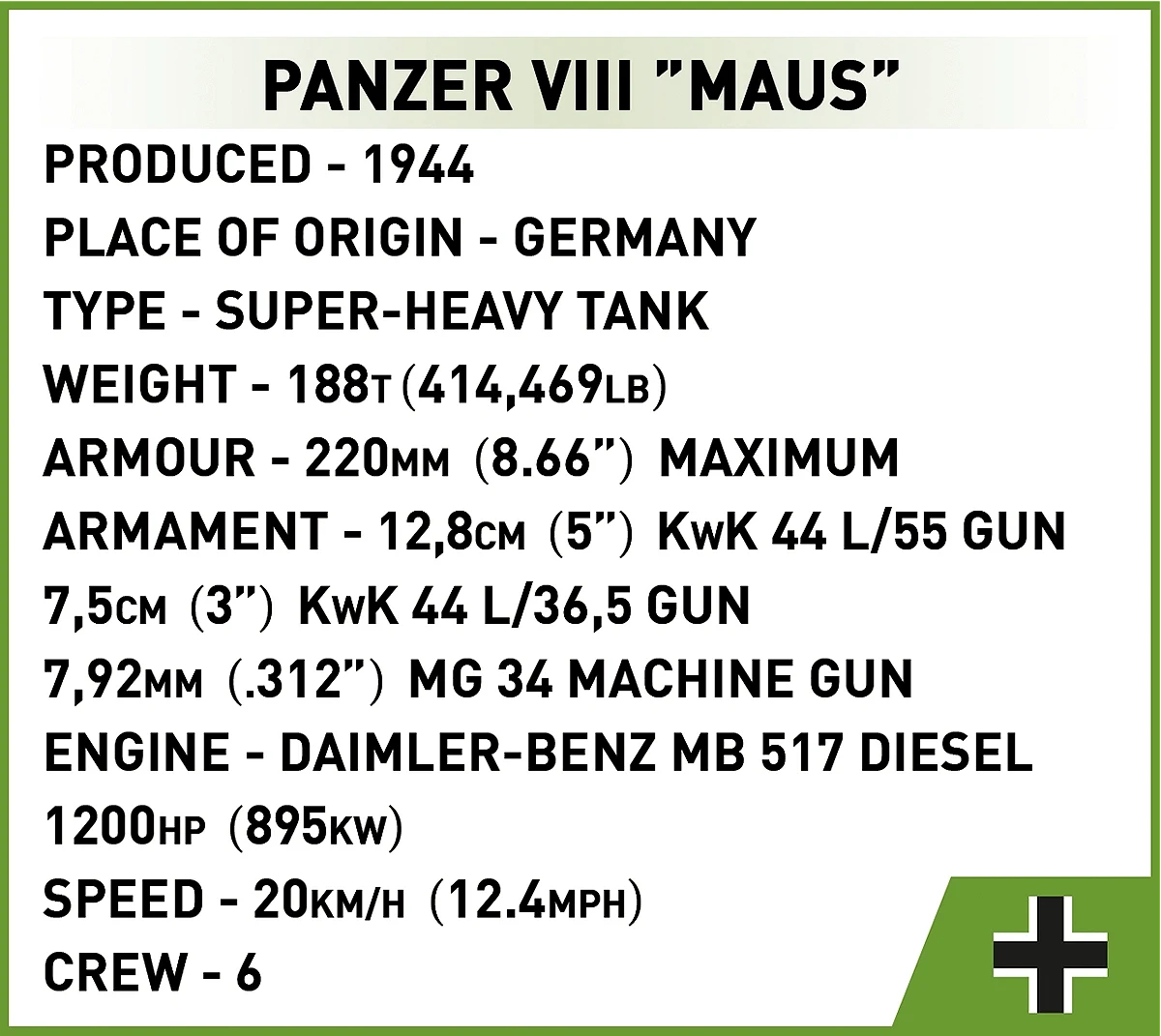 Panzer VIII Maus