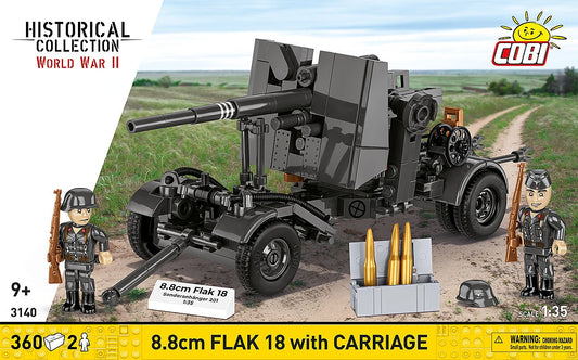 8.8 cm Flak 18 with Carriage