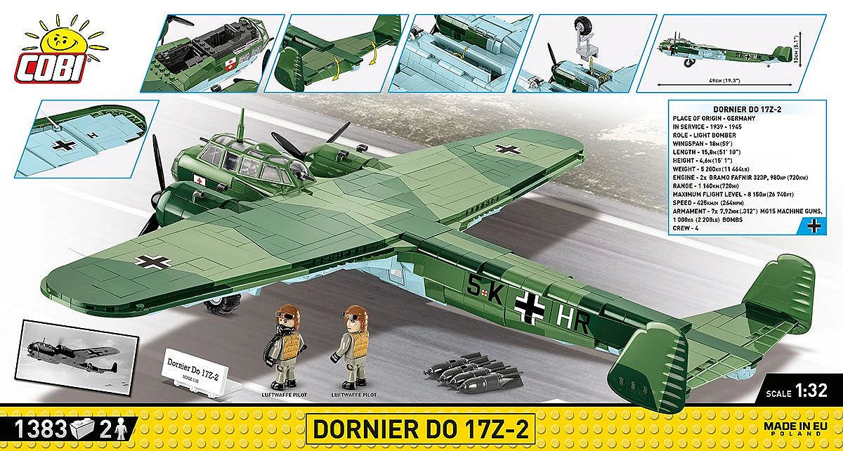 Dornier Do 17Z-2 - ***KUTU HASARLI ÜRÜN***